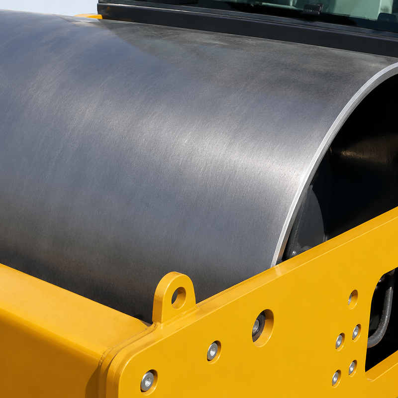 XS203J Enkele Trommel Vibratieroller 20 Ton | Shangchai Motor Wegenbouwmachine voor Snelweg Dam Vliegveld Constructie