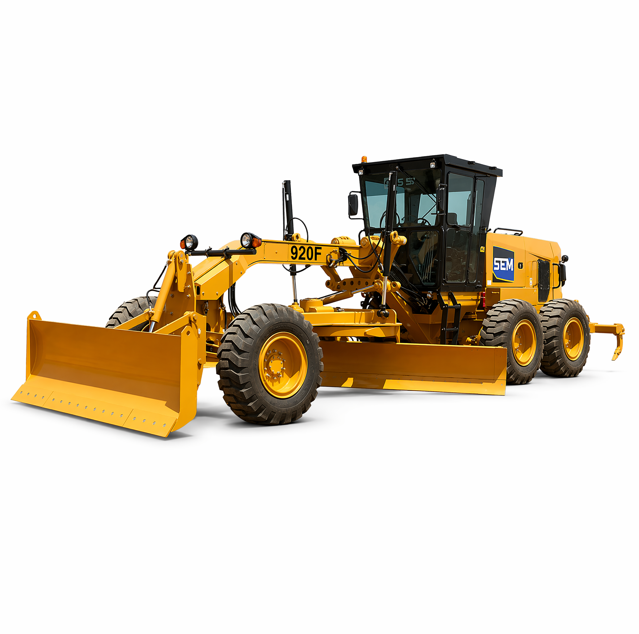 SEM920F F-Serie Tier 2 Motorgrader, SDEC Motor PPPC Load-sensing Hydraulische Weggrader